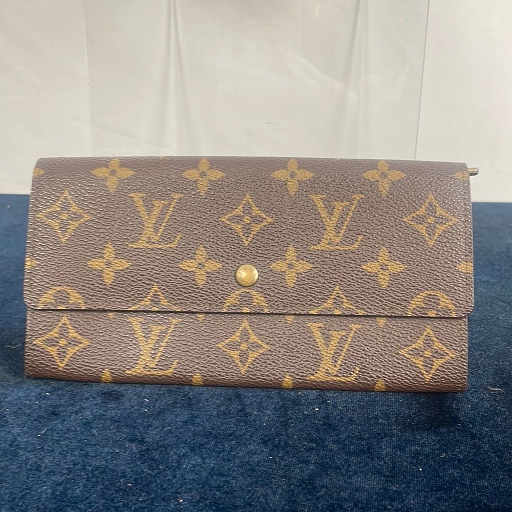 Louis Vuiton Porte Monnaie Credit Card Monogram Wallet - Picture 1 of 6